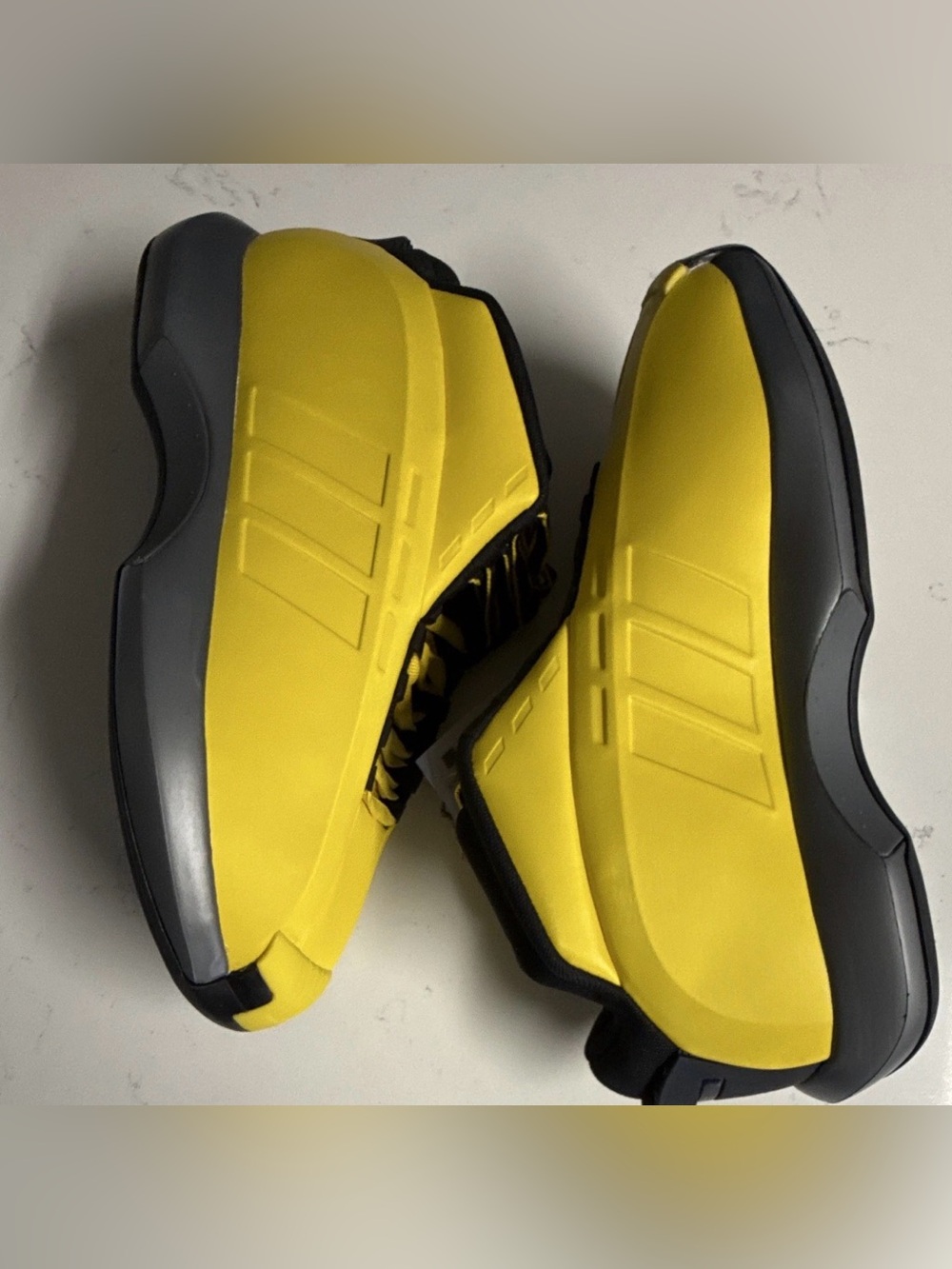 Adidas Crazy 1 Sunshine Yellow Kobe Bryant Men US 8 / Women US 9 GY3808